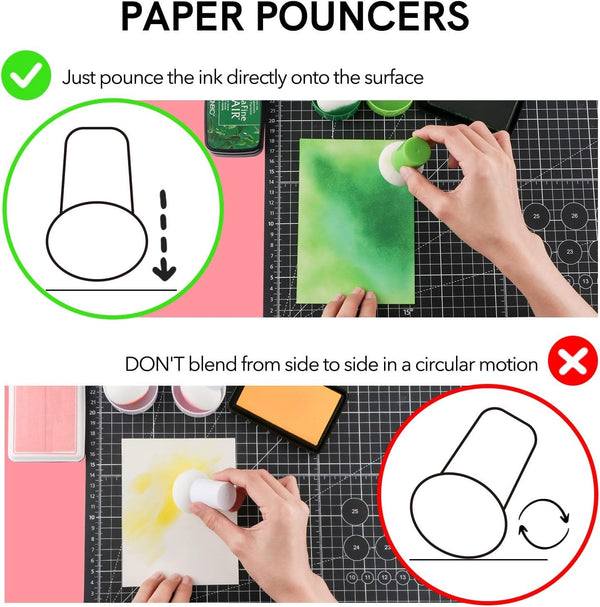 Universal Crafts Paper Pouncers 9 Pack - Multi Colour