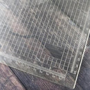 Universal Crafts Photopolymer Grip Mat A4 - Clear Alignment Grid