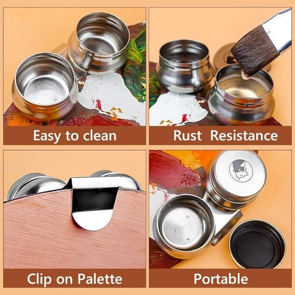 Universal Crafts Stainless Steel Double Dipper