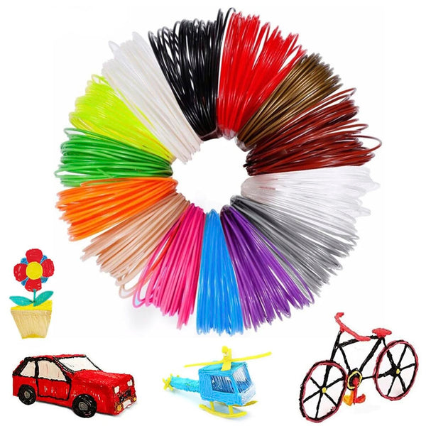 Universal Crafts 3D Printing Pen PLA Filament Refill - 20 Colours