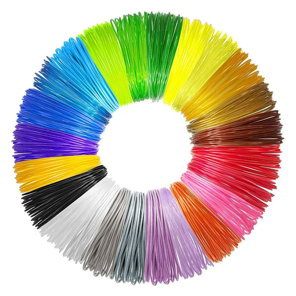Universal Crafts 3D Printing Pen PLA Filament Refill - 20 Colours