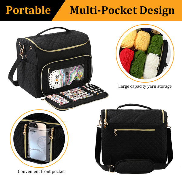 Universal Crafts Knitting & Crocheting Storage Bag
