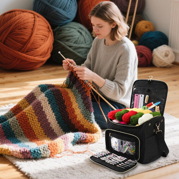 Universal Crafts Knitting & Crocheting Storage Bag