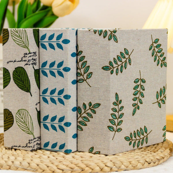 Universal Crafts Photo Album 4"x6" - Simple Blue/Green Ferns