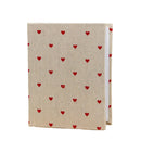 Universal Crafts Photo Album 4"x6" - Red Hearts