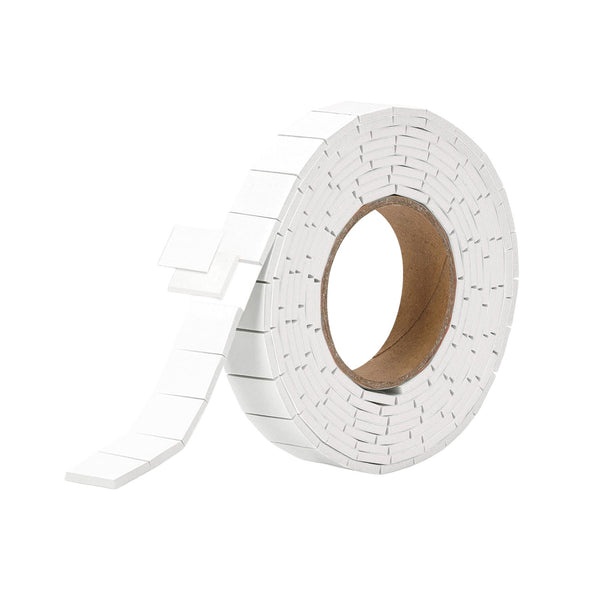 Roll of white tape on a white background