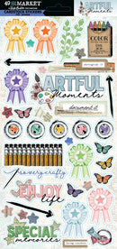 49 And Market – Artful Moments – Cardstock Stickers