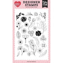 Echo Park Valentine's Day Stamps Plant Love Florals*