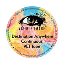 Visible Image Tomorrow's Memories PET Tape - Destination Anywhere Continuous