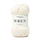 Fiddlesticks Wren 8ply Cotton Yarn 50g - Ivory