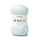 Fiddlesticks Wren 8ply Cotton Yarn 50g -  Ice Blue
