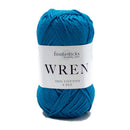 Fiddlesticks Wren 8ply Cotton Yarn 50g - Turquoise