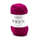 Fiddlesticks Wren 8ply Cotton Yarn 50g - Cerise