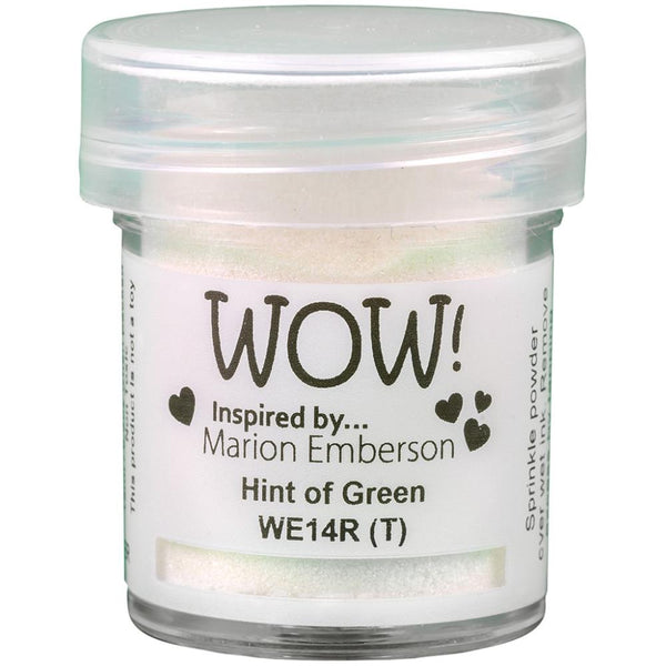 WOW! Embossing Powder 15ml - Hint Of Green