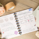 Happy Planner Classic Disc Bound Guided Journal Cool Bloom Parenting