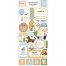 Echo Park Chipboard 6"X13" Accents, Winnie The Pooh Baby