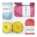 Fiddlesticks Wren 8ply Cotton Yarn 50g - Green