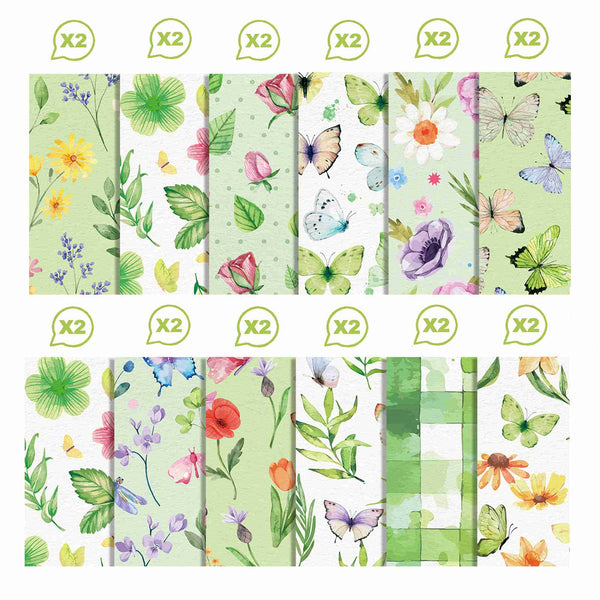 Poppy Crafts 12"x12" Paper Pack
