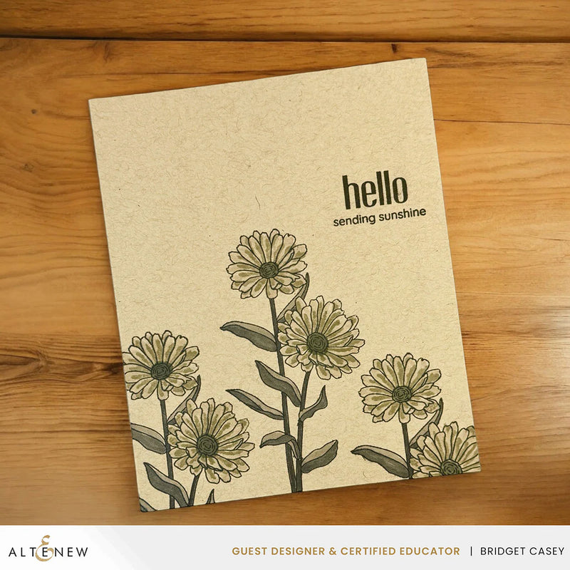 Altenew Mini Delight: Watering Daisies Stamp & Die Set