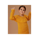 Wendy Wools Free Yarn Pattern - Supreme DK Acrylic - Frilly Knitted Sweater