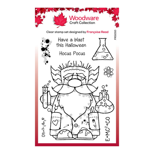 Woodware Clear Stamps - Professor Gnome