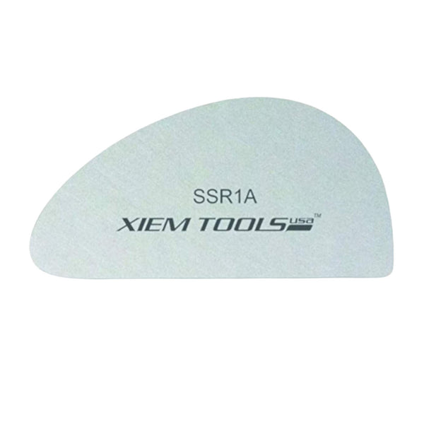 Sanding pad with 'Xiem Tools USA' branding on a white background