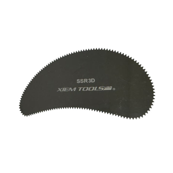 Black saw blade with 'Xiem Tools' branding on a white background