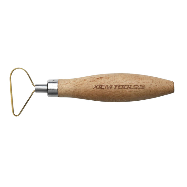 Fishing lure with a hook on a white background