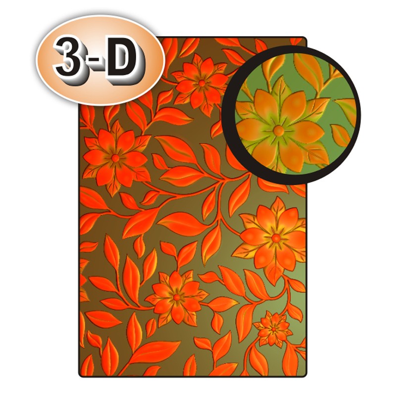 Poppy Crafts 3D Embossing Folder