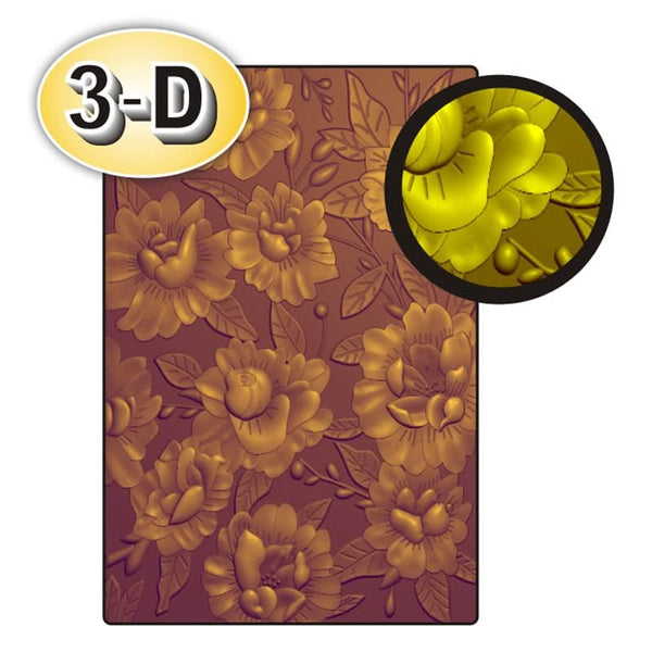 Poppy Crafts 3D Embossing Folder