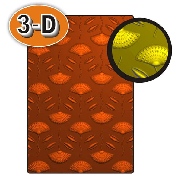 Poppy Crafts 3D Embossing Folder