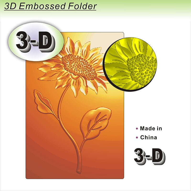 Poppy Crafts 3D Embossing Folder