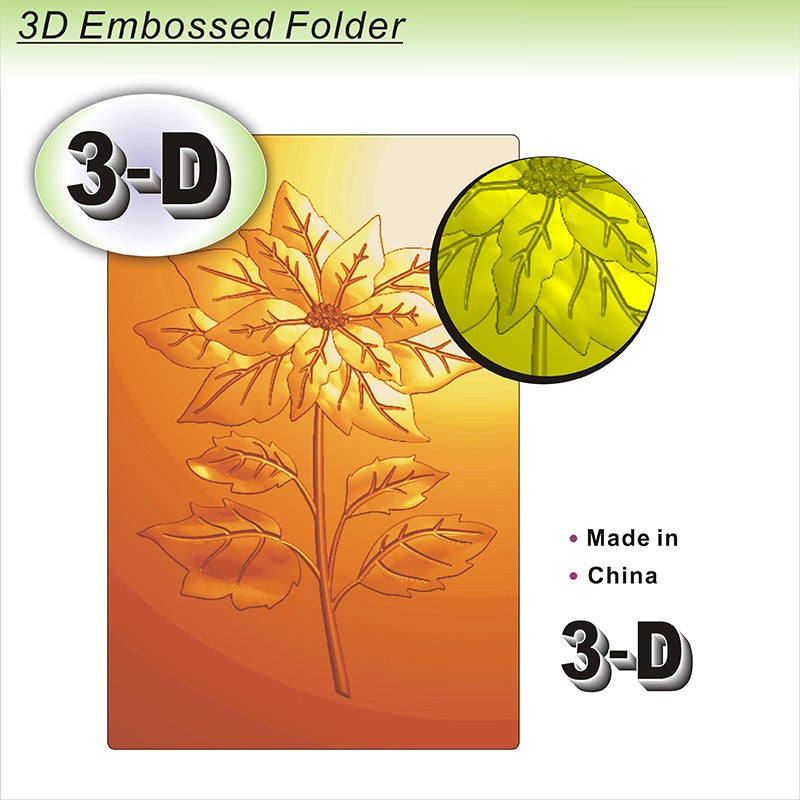 Poppy Crafts 3D Embossing Folder