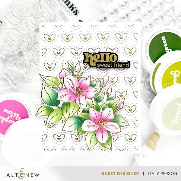Altenew Zero-Waste: Hearts Aplenty Hot Foil Plate*
