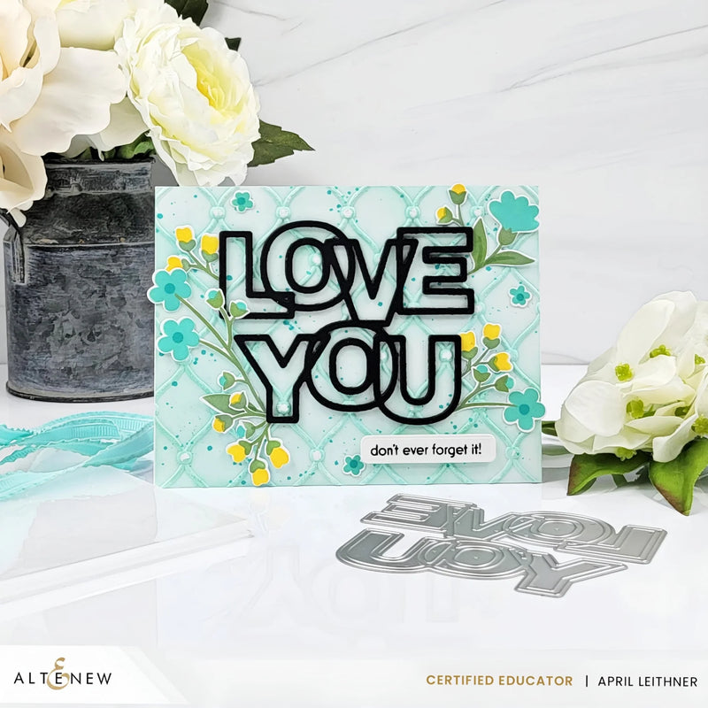 Altenew Zero Waste: Field of Flowers Layering Stencil Set*