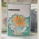 Lisa Horton Crafts Embossing Folder 5"X7" Arty Daisy