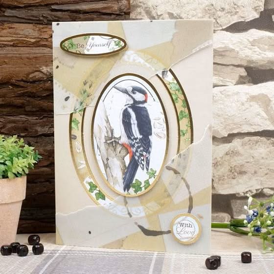 Hunkydory Botanical Birds Printed Parchment*