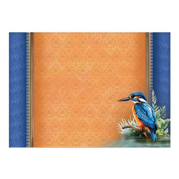 Hunkydory Beautiful Birds Deco-Large Set - Colourful Kingfisher