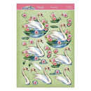 Hunkydory Beautiful Birds Deco-Large Set - Stunning Swan