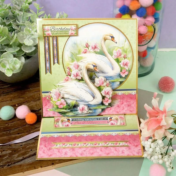 Hunkydory Beautiful Birds Deco-Large Set - Stunning Swan