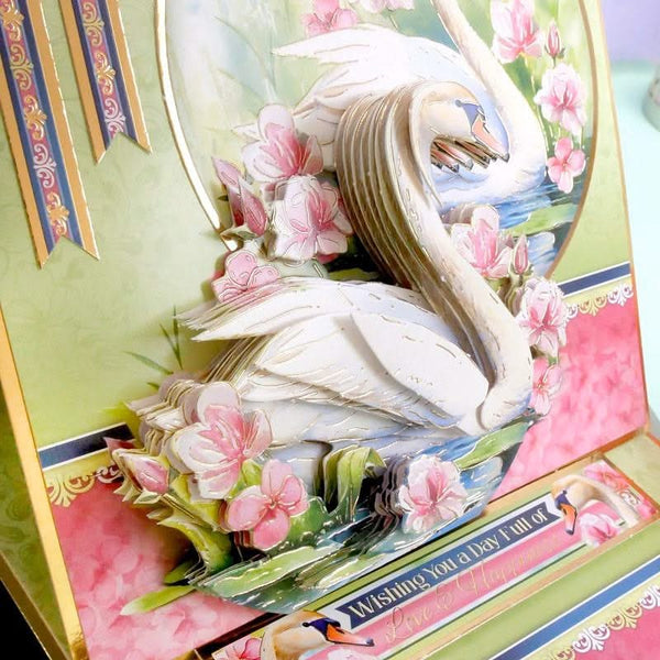 Hunkydory Beautiful Birds Deco-Large Set - Stunning Swan