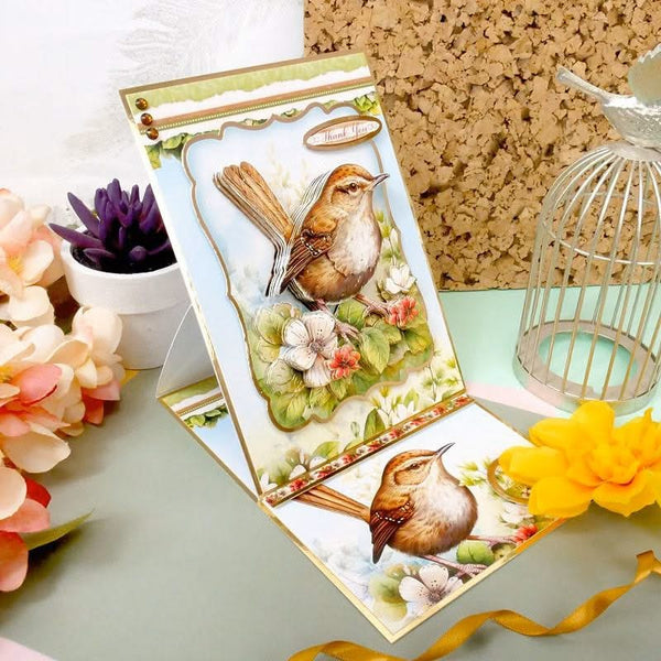 Hunkydory Beautiful Birds Deco-Large Set - Wee Wren
