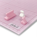 Glassboard Studio Magnetic Glass Craft Mat 18"x 24" - Blush