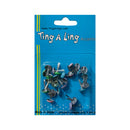 Carolee's Creations Ting a Ling Accents - Medium Brads - Pastel 25pcs