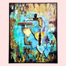 Lisa Horton Crafts - Muse & Maker Collection - Clear Photopolymer Stamps - Weather Grid
