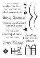 Crafter's Companion Gemini Clear Stamp & Die Christmas Cheer*