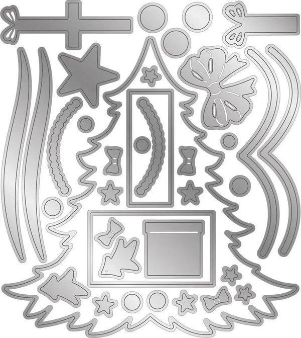 Crafter's Companion Gemini Clear Stamp & Die Christmas Cheer*