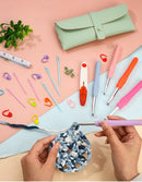 Poppy Crafts Crochet Hook Set & Accessories - Pastel Blue*