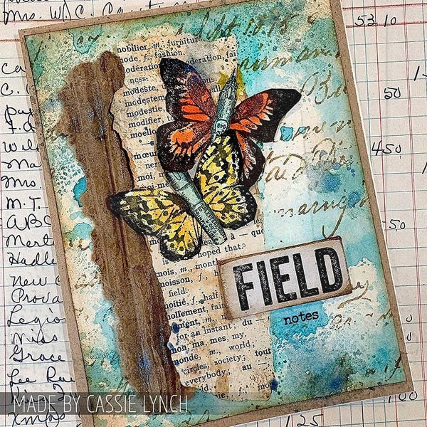 Tim Holtz Stampers Anonymous - Royal Script