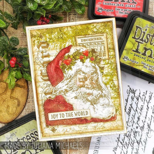 Tim Holtz Cling Mount Stamps – Letter to Santa